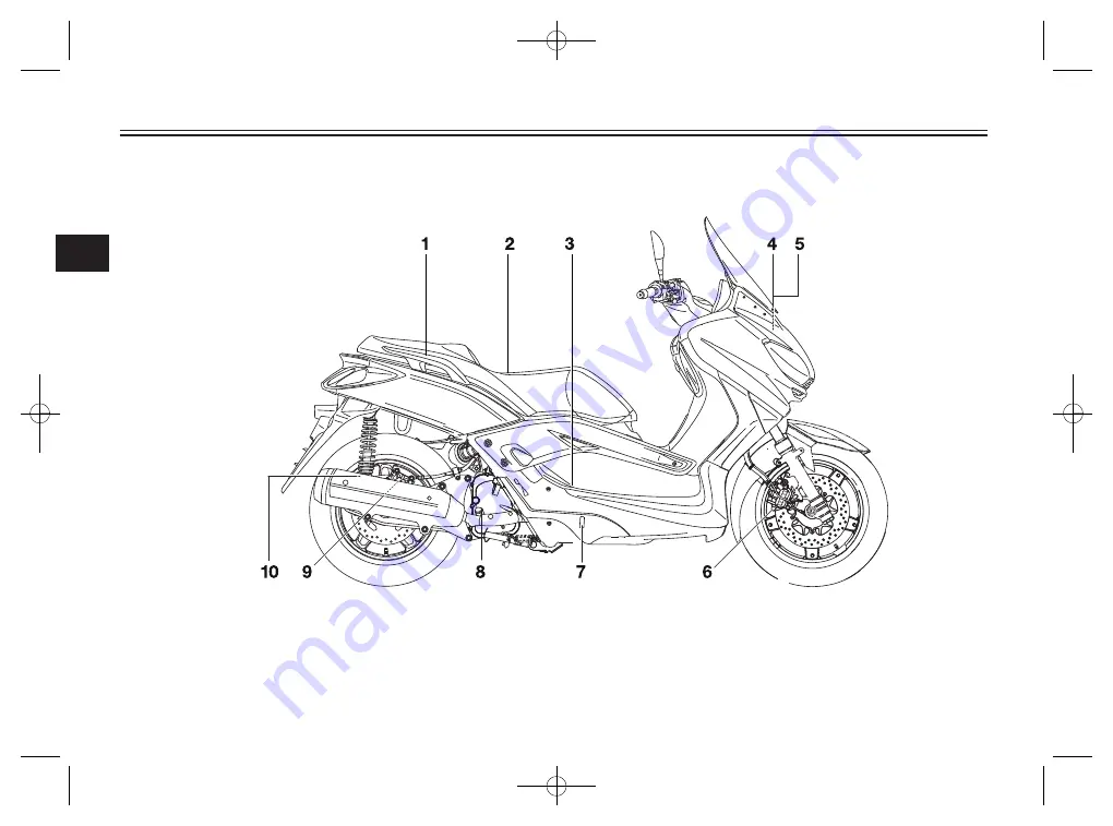 Yamaha XMAX BUSINESS Edition 2010 Owner'S Manual Download Page 16