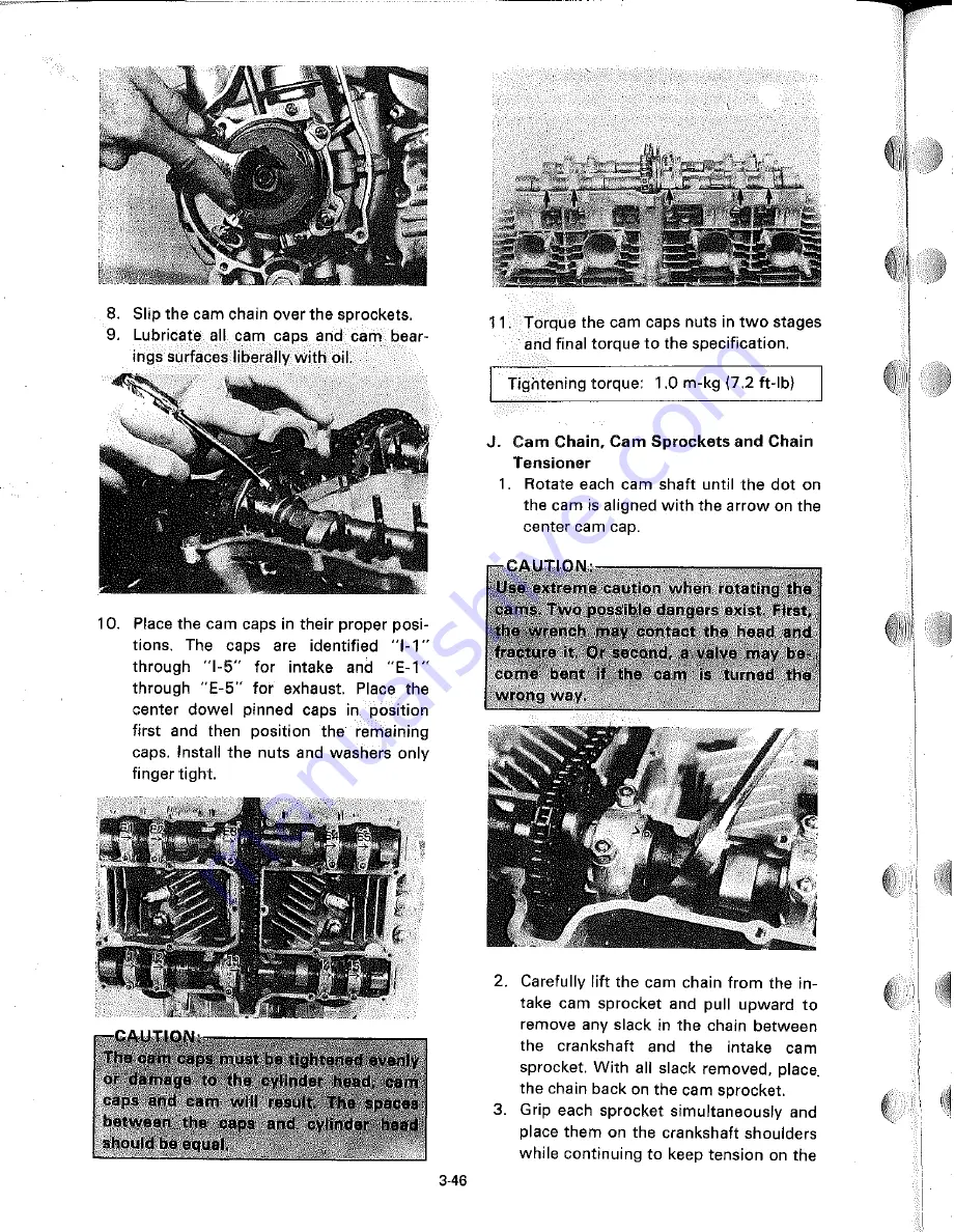 Yamaha XS1100SH Service Manual Download Page 159