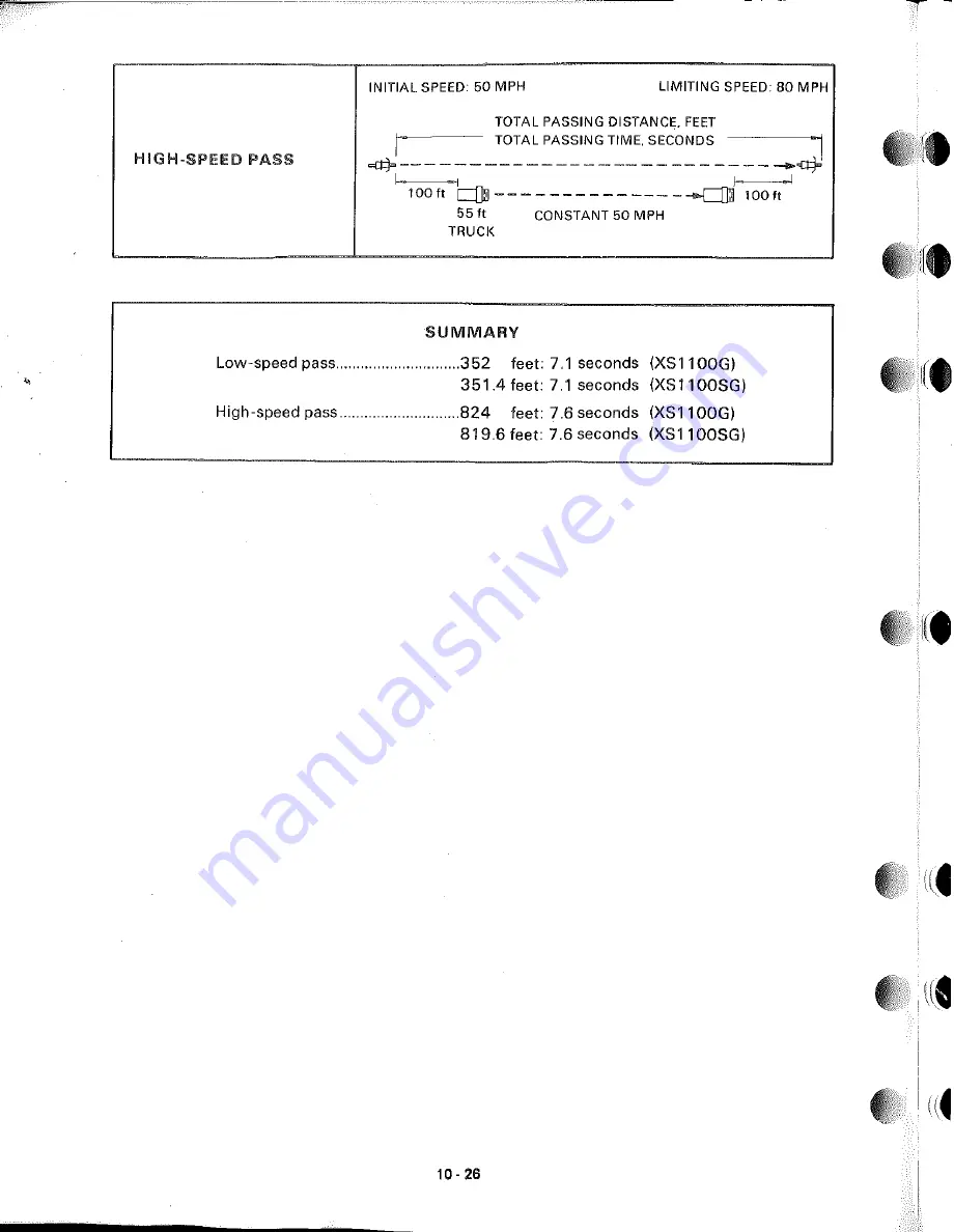 Yamaha XS1100SH Service Manual Download Page 313