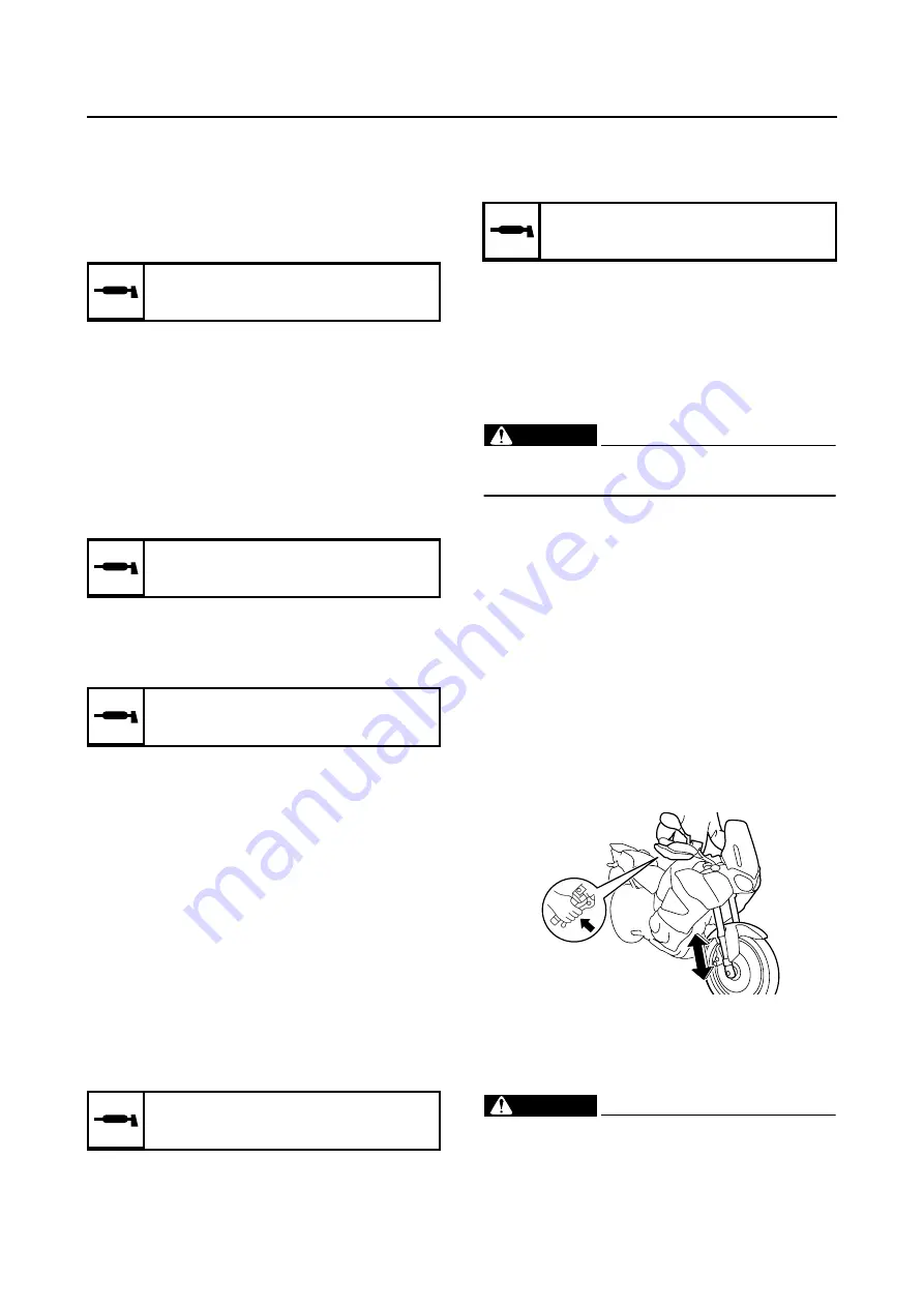 Yamaha XT1200Z(Z) 2010 Service Manual Download Page 158