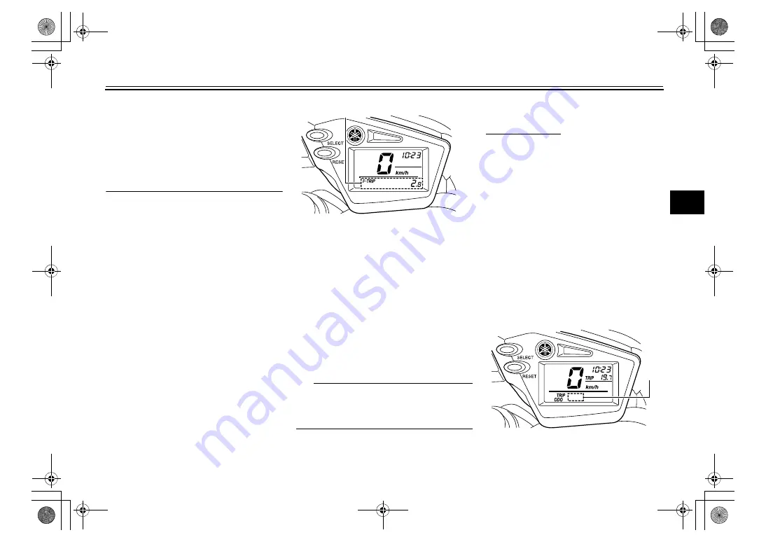 Yamaha XT250L 2014 Owner'S Manual Download Page 23