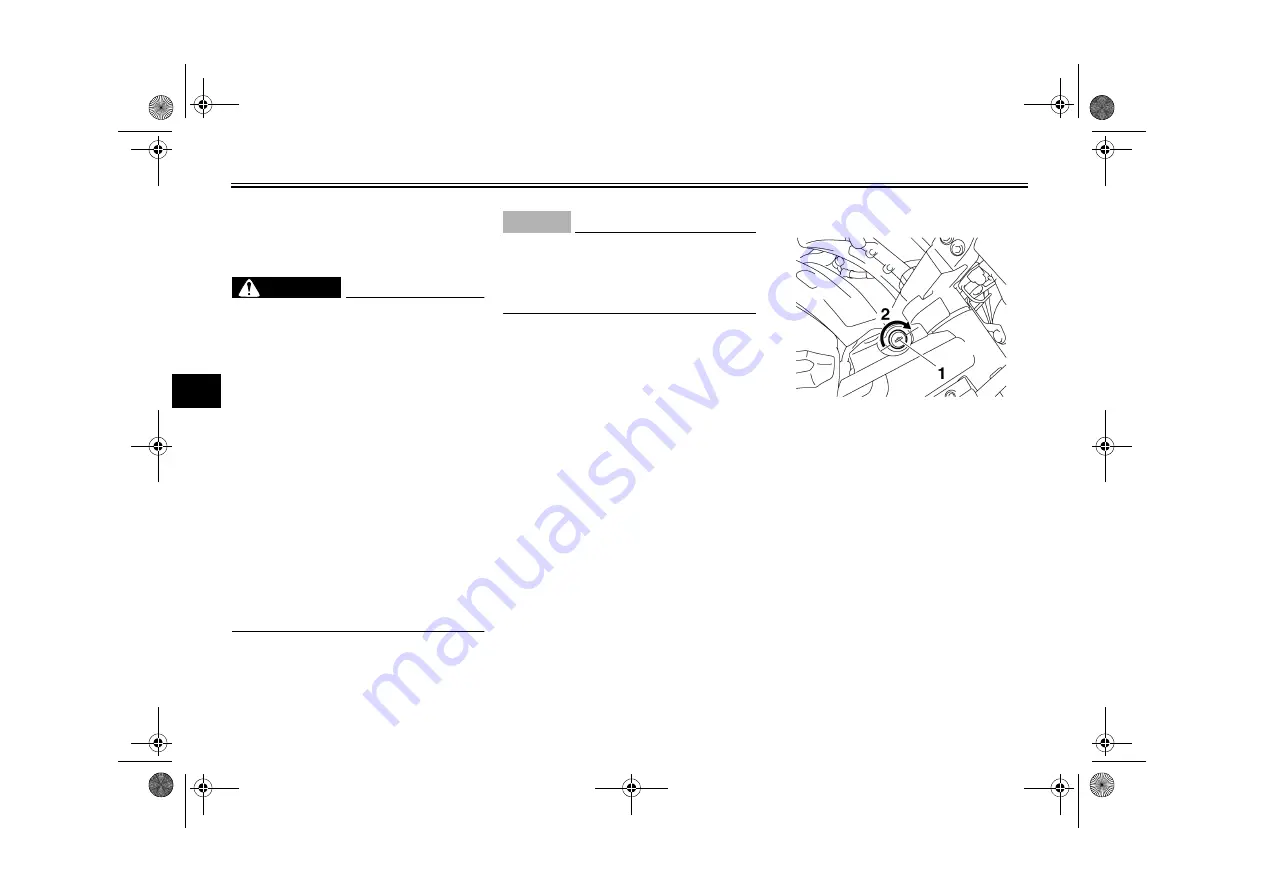 Yamaha XV19CSA Owner'S Manual Download Page 28