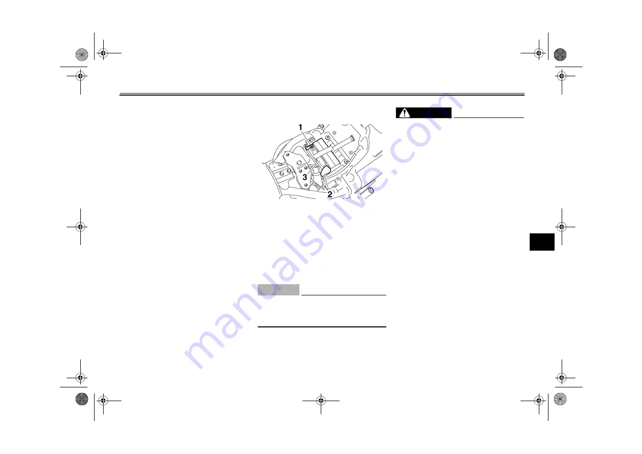 Yamaha XVS1300AW 2007 Owner'S Manual Download Page 67