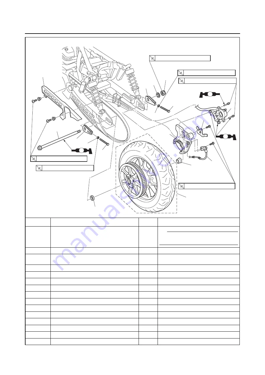 Yamaha XVS950CU 2014 Service Manual Download Page 212