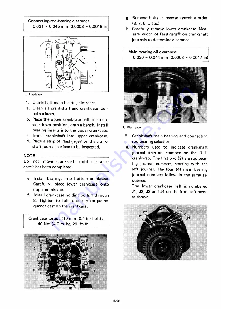 Yamaha XVZ12L Service Manual Download Page 206