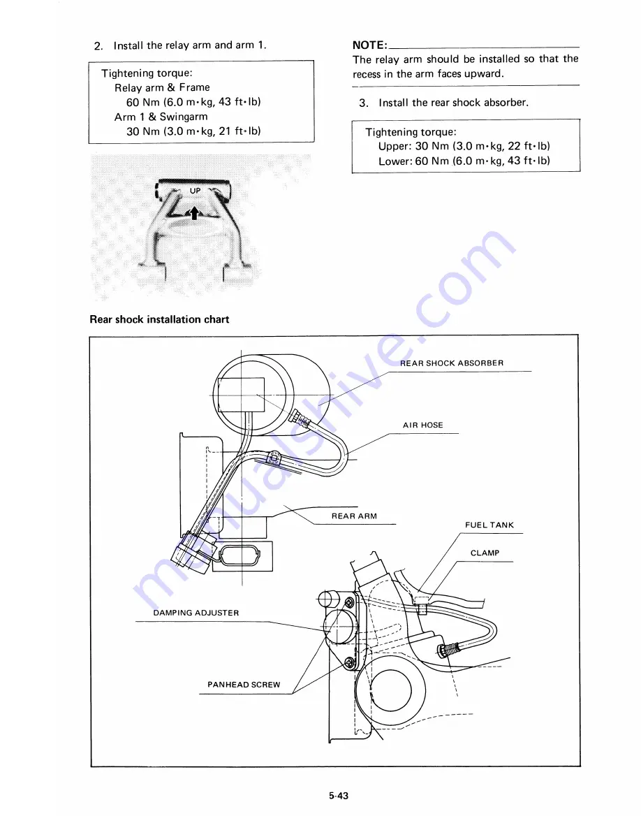 Yamaha XVZ12L Service Manual Download Page 298