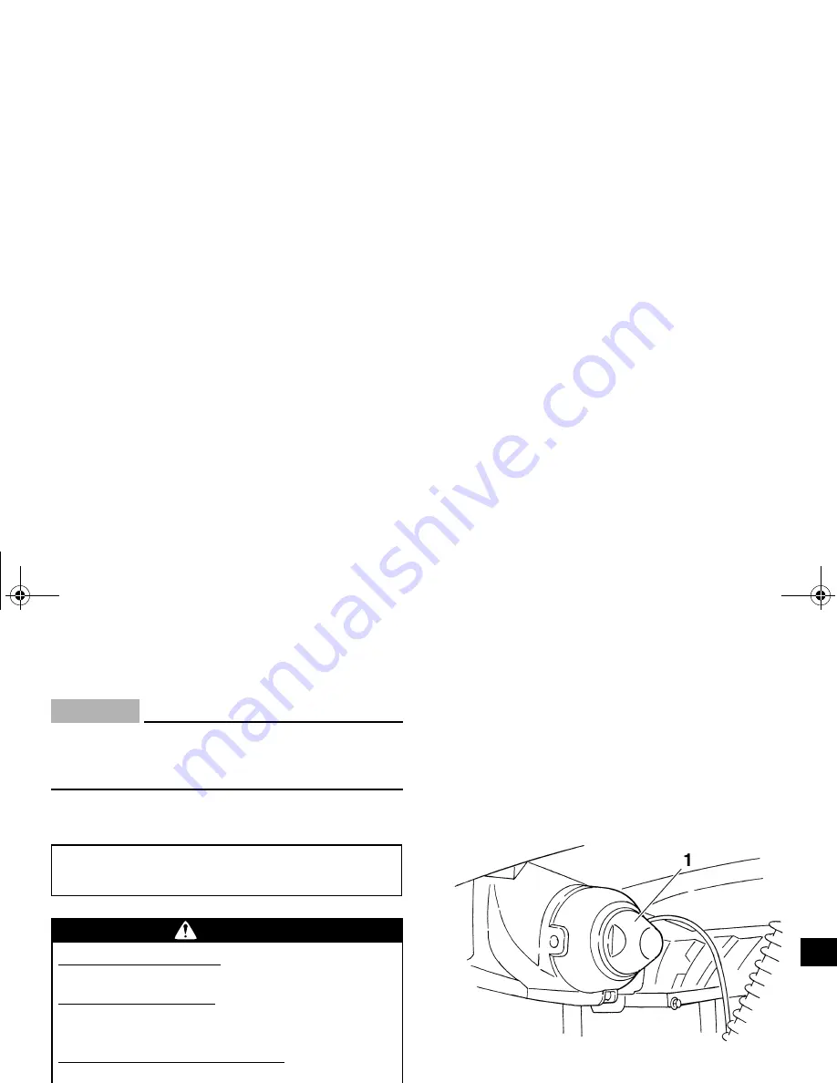 Yamaha YFM25BX Owner'S Manual Download Page 127