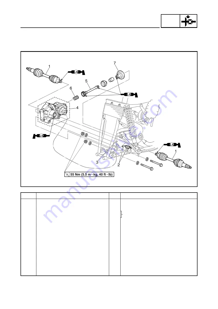 Yamaha YFM35FAS Supplementary Service Manual Download Page 89