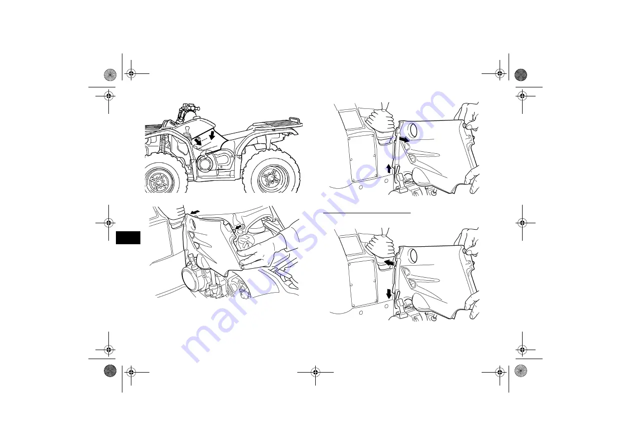 Yamaha YFM45FGZ Owner'S Manual Download Page 98