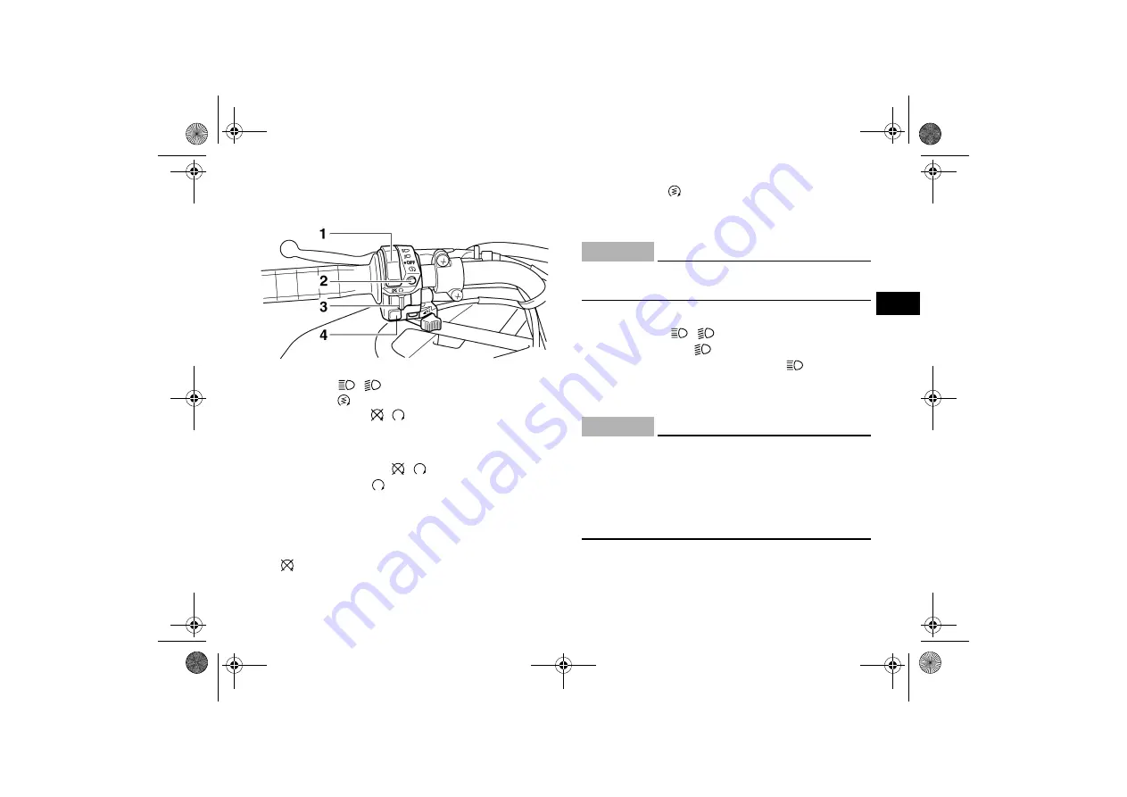 Yamaha YFM66FGX Owner'S Manual Download Page 25