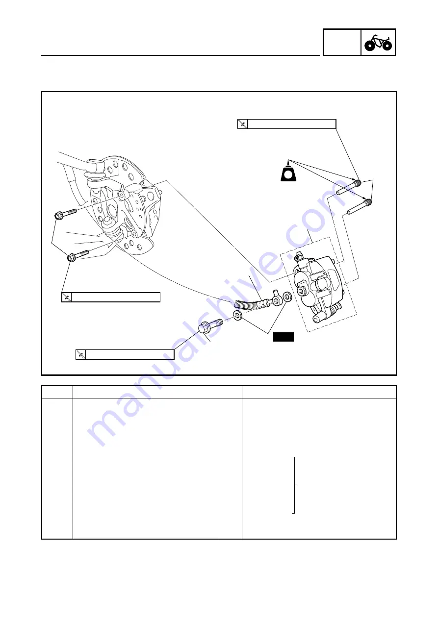 Yamaha YFM700RV 2009 Service Manual Download Page 314