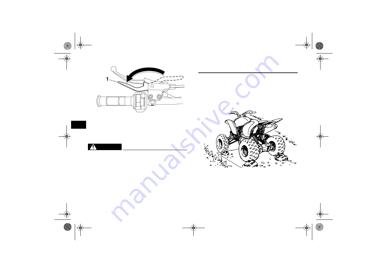 Yamaha YFZ45RB Owner'S Manual Download Page 54