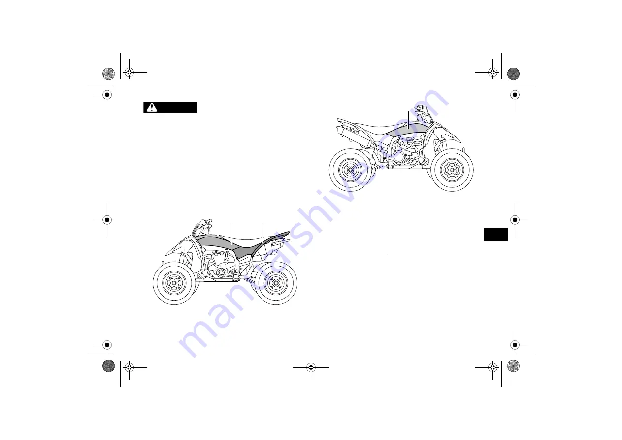 Yamaha YFZ45RB Owner'S Manual Download Page 89