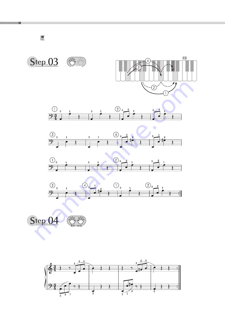 Yamaha YPT-340 Owner'S Manual Download Page 44