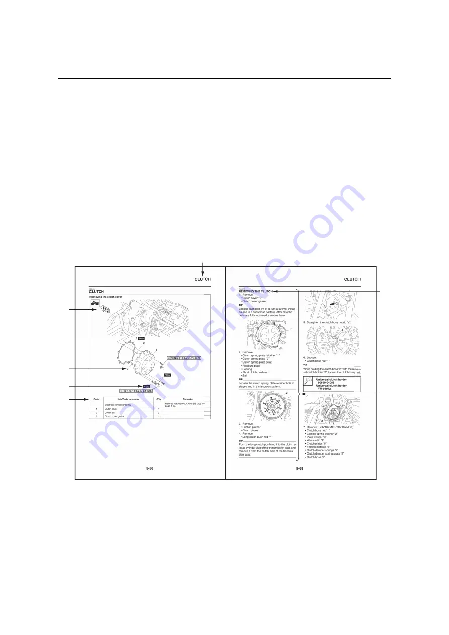 Yamaha YXZ1000R 2020 Service Manual Download Page 4