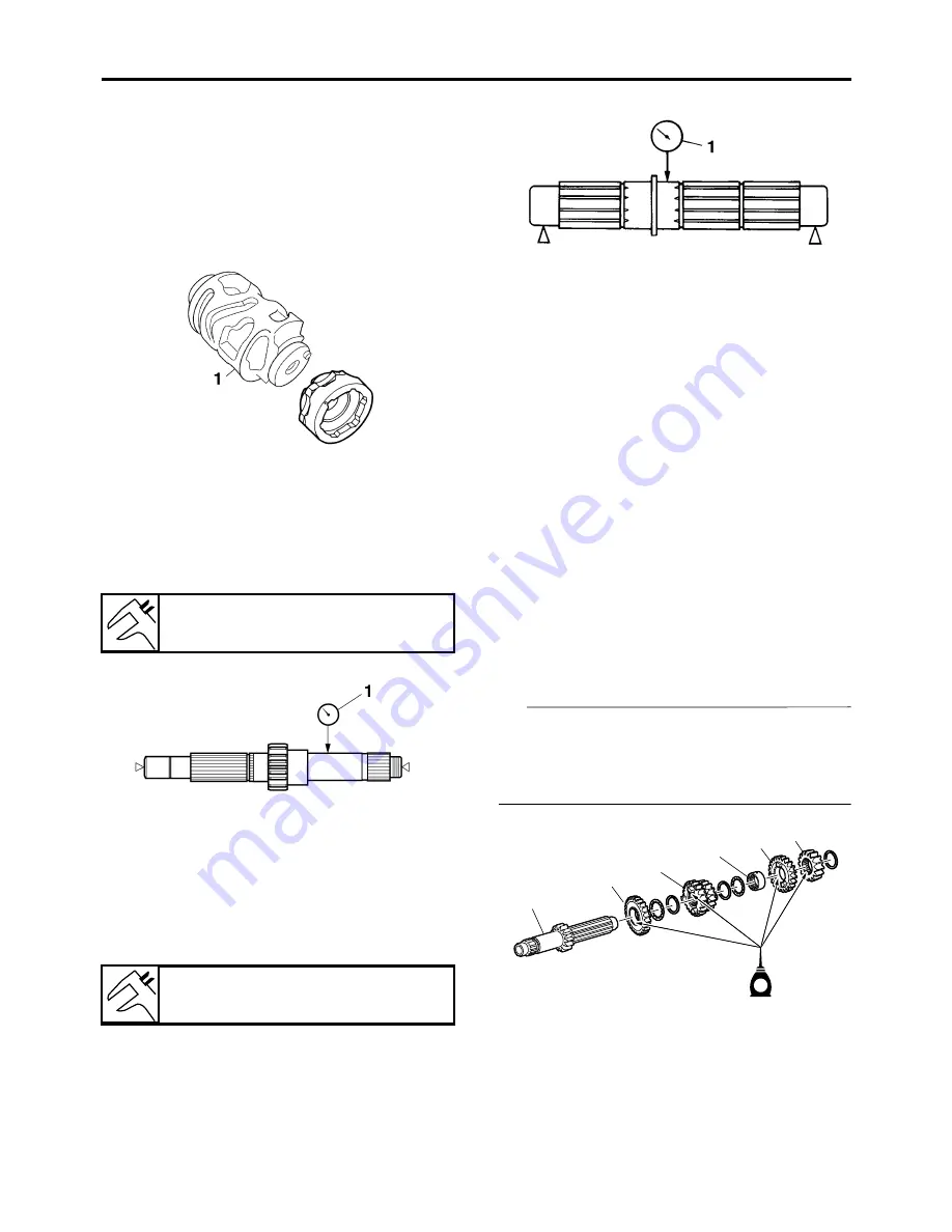 Yamaha YZ 2015 Series Owner'S Service Manual Download Page 283