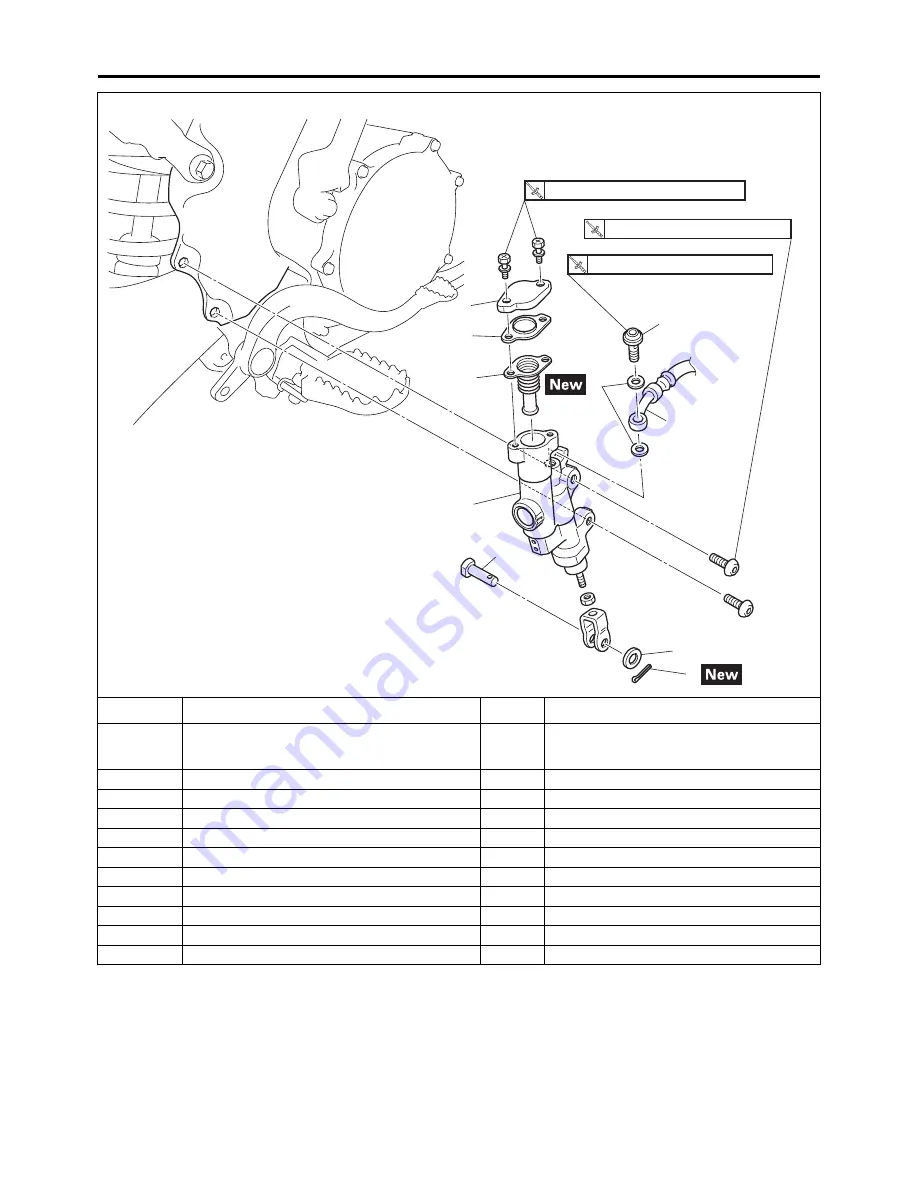 Yamaha YZ 2020 Series Owner'S Service Manual Download Page 140