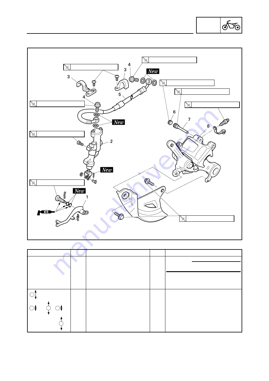 Yamaha YZ125(V) Owner'S Service Manual Download Page 382