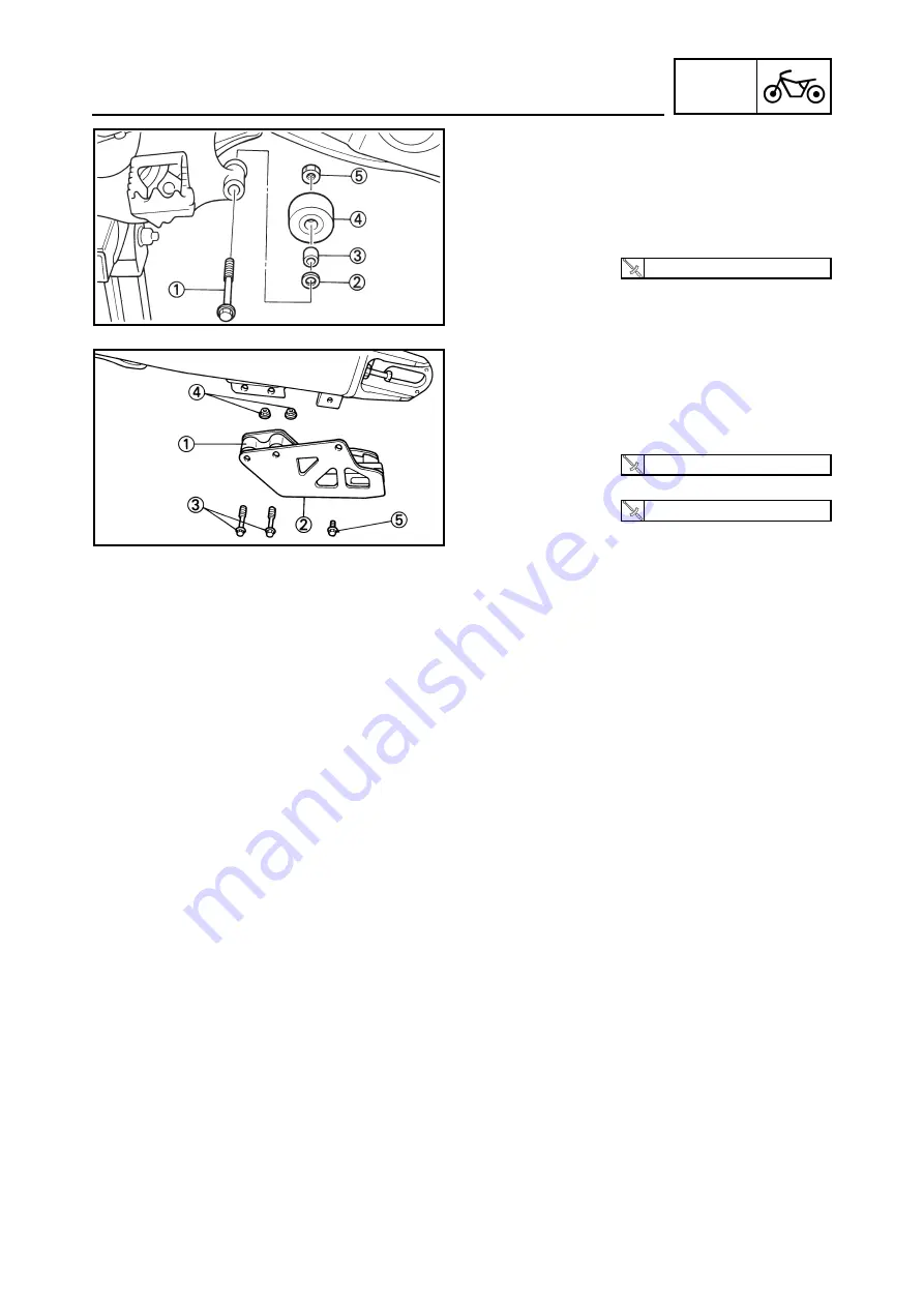 Yamaha YZ125(V) Owner'S Service Manual Download Page 484