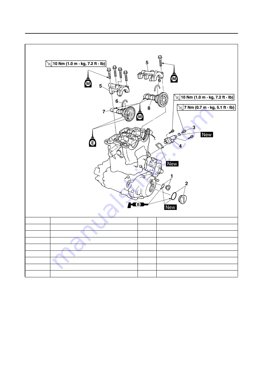 Yamaha YZ250F(D) Owner'S Service Manual Download Page 91