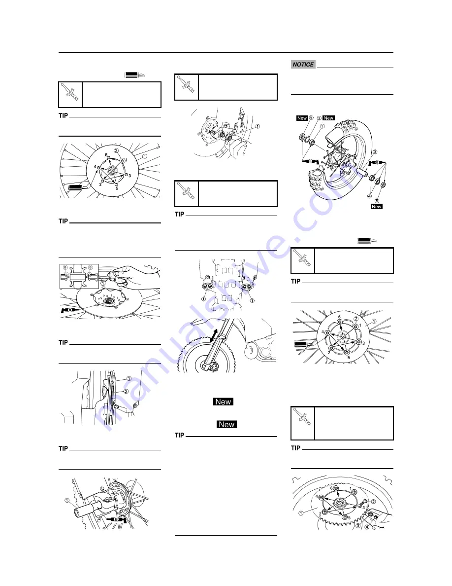 Yamaha YZ250F(Y) Owner'S Service Manual Download Page 135