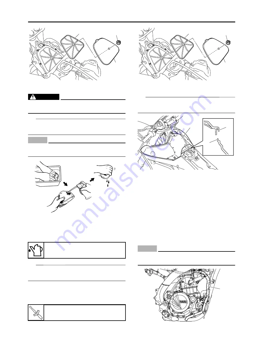 Yamaha YZ450FF 1SL-28199-11 Owner'S Service Manual Download Page 97