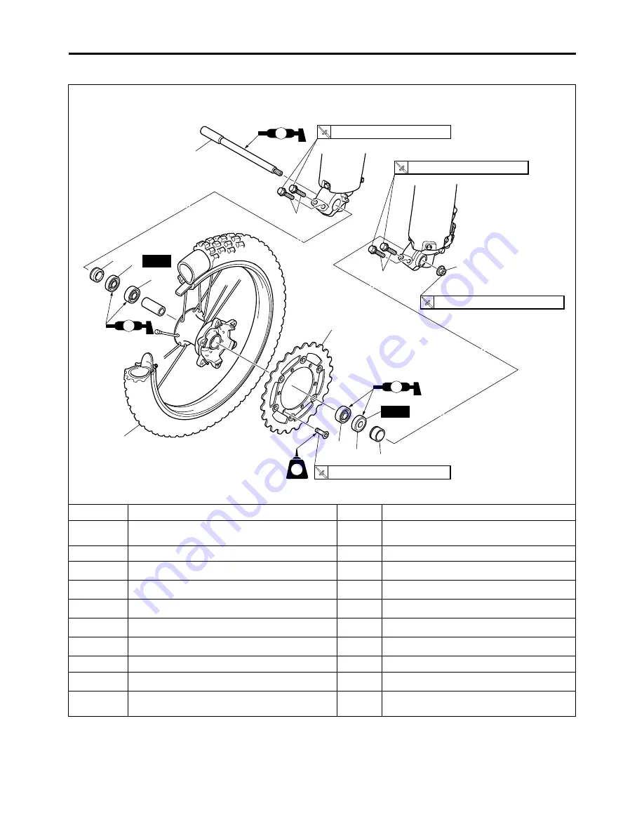 Yamaha YZ450FF 1SL-28199-11 Скачать руководство пользователя страница 127