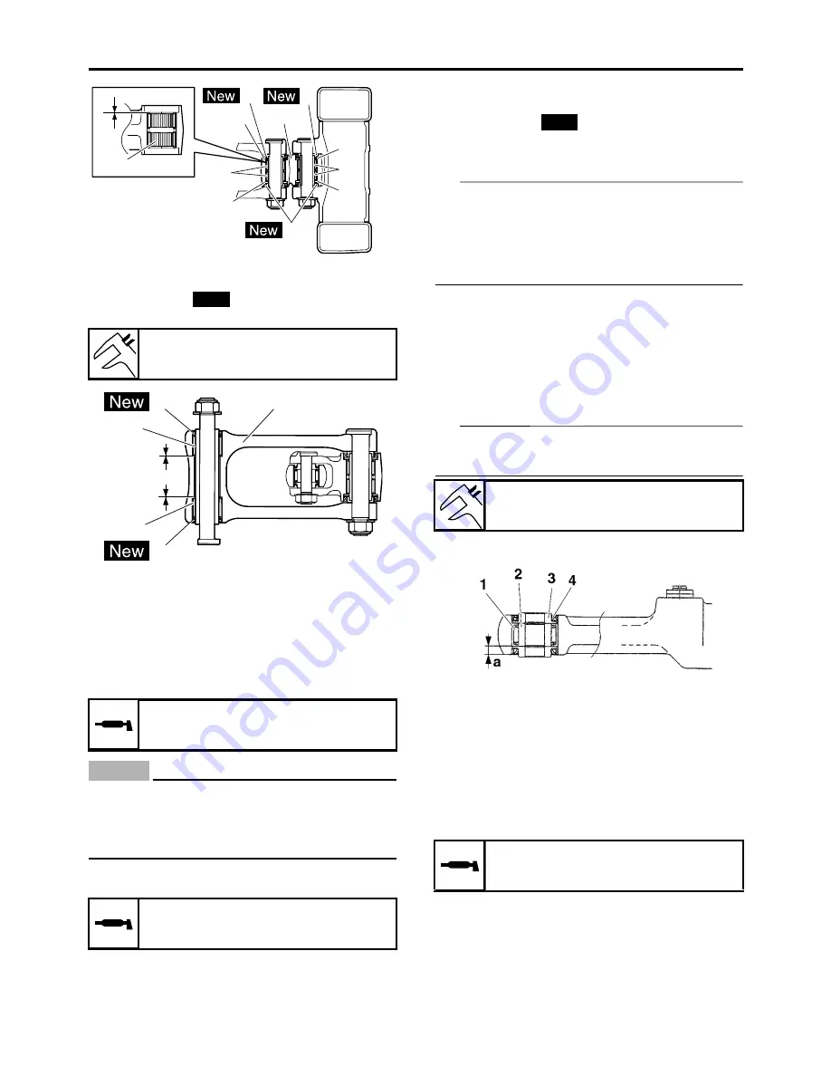 Yamaha YZ450FF 1SL-28199-11 Owner'S Service Manual Download Page 184