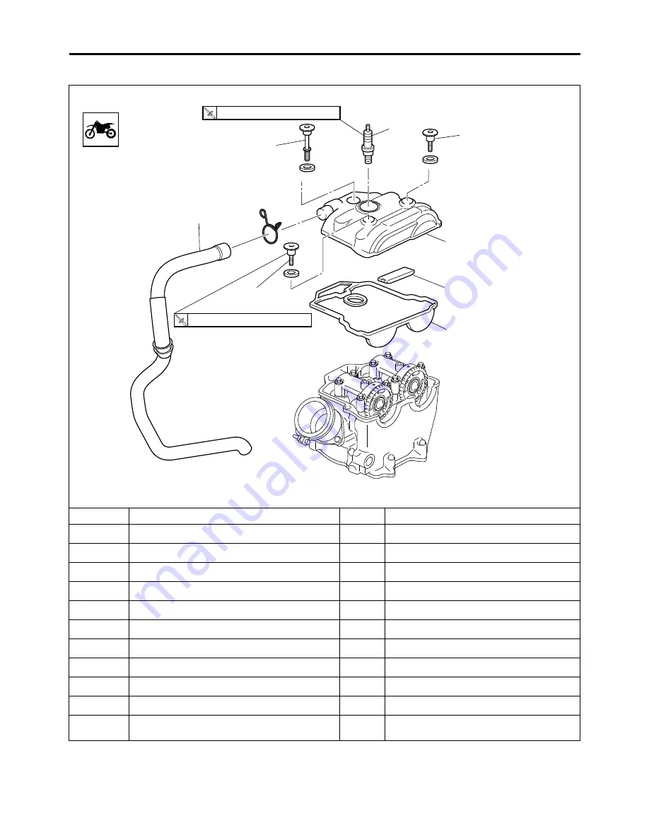 Yamaha YZ450FF 1SL-28199-11 Owner'S Service Manual Download Page 207