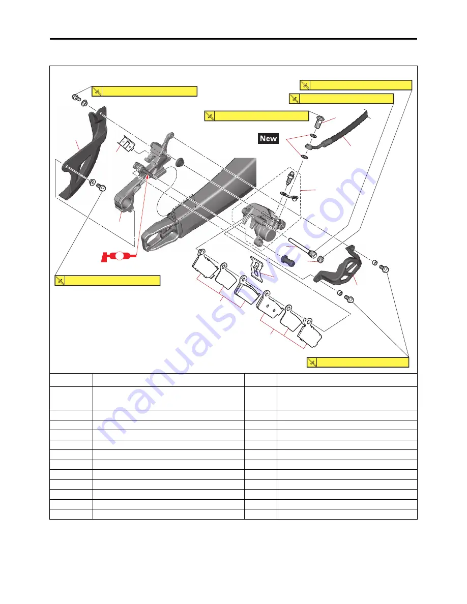 Yamaha YZ450FN 2022 Owner'S Service Manual Download Page 138