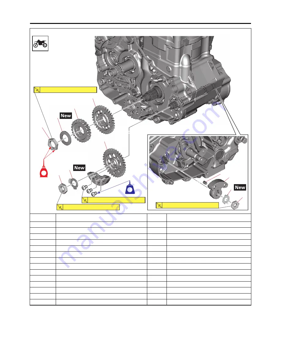 Yamaha YZ450FN 2022 Скачать руководство пользователя страница 245