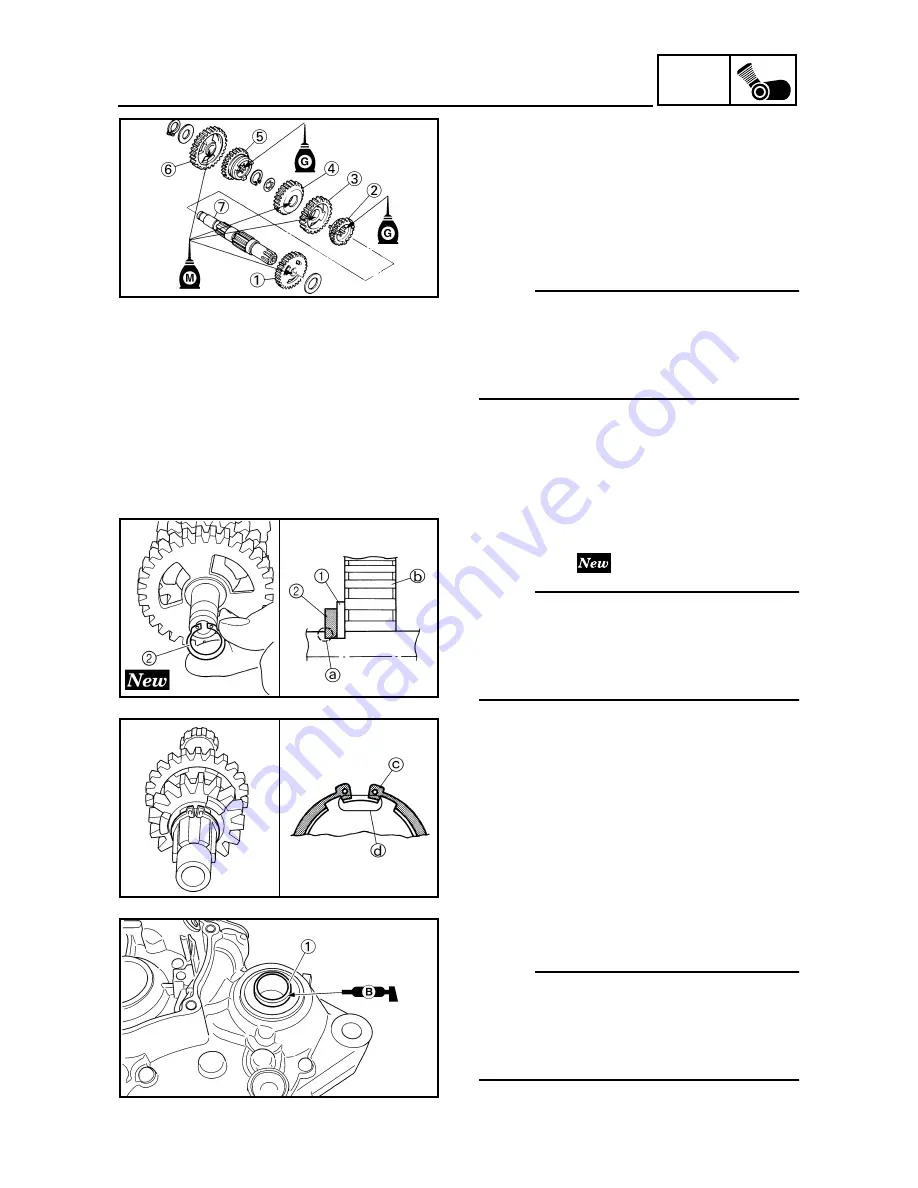 Yamaha YZ85(S)/LC Owner'S Service Manual Download Page 320