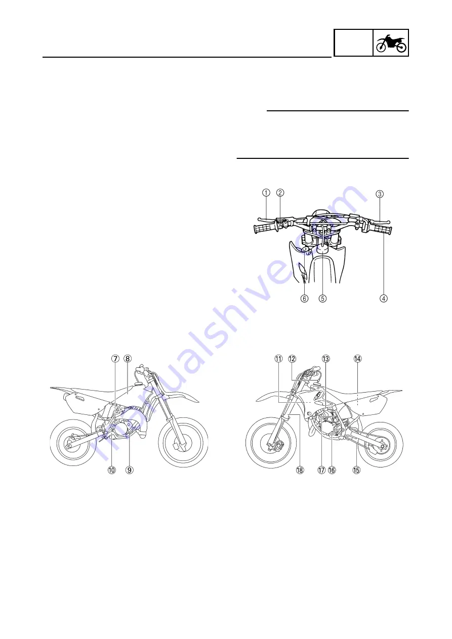 Yamaha YZ85(V) Скачать руководство пользователя страница 26