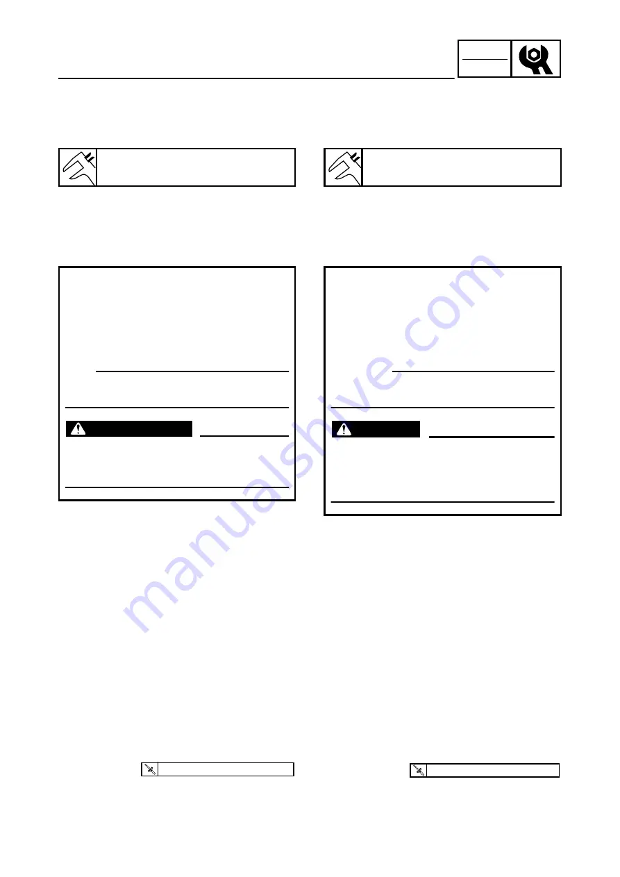 Yamaha YZ85(V) Owner'S Service Manual Download Page 143