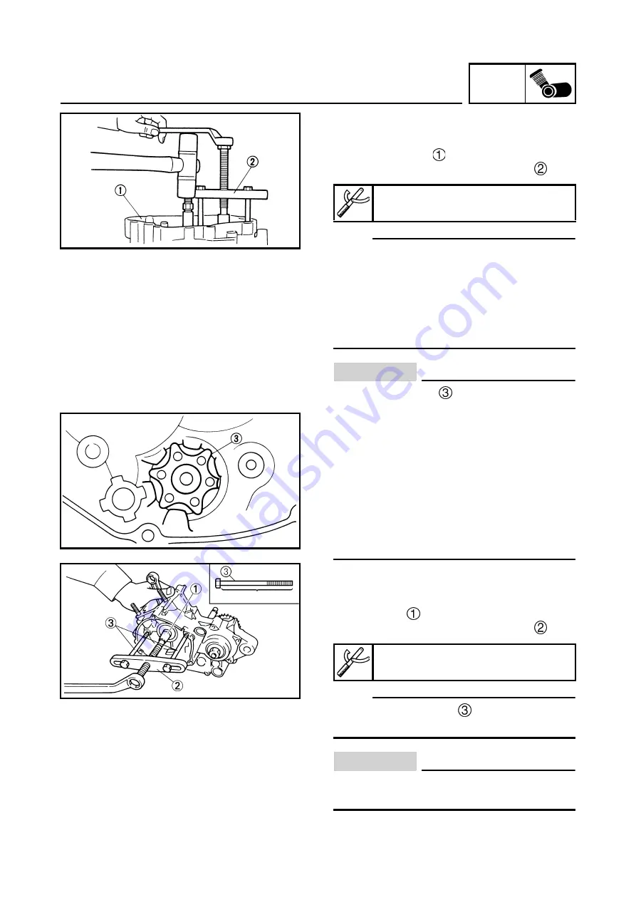 Yamaha YZ85W1 Service Manual Download Page 194