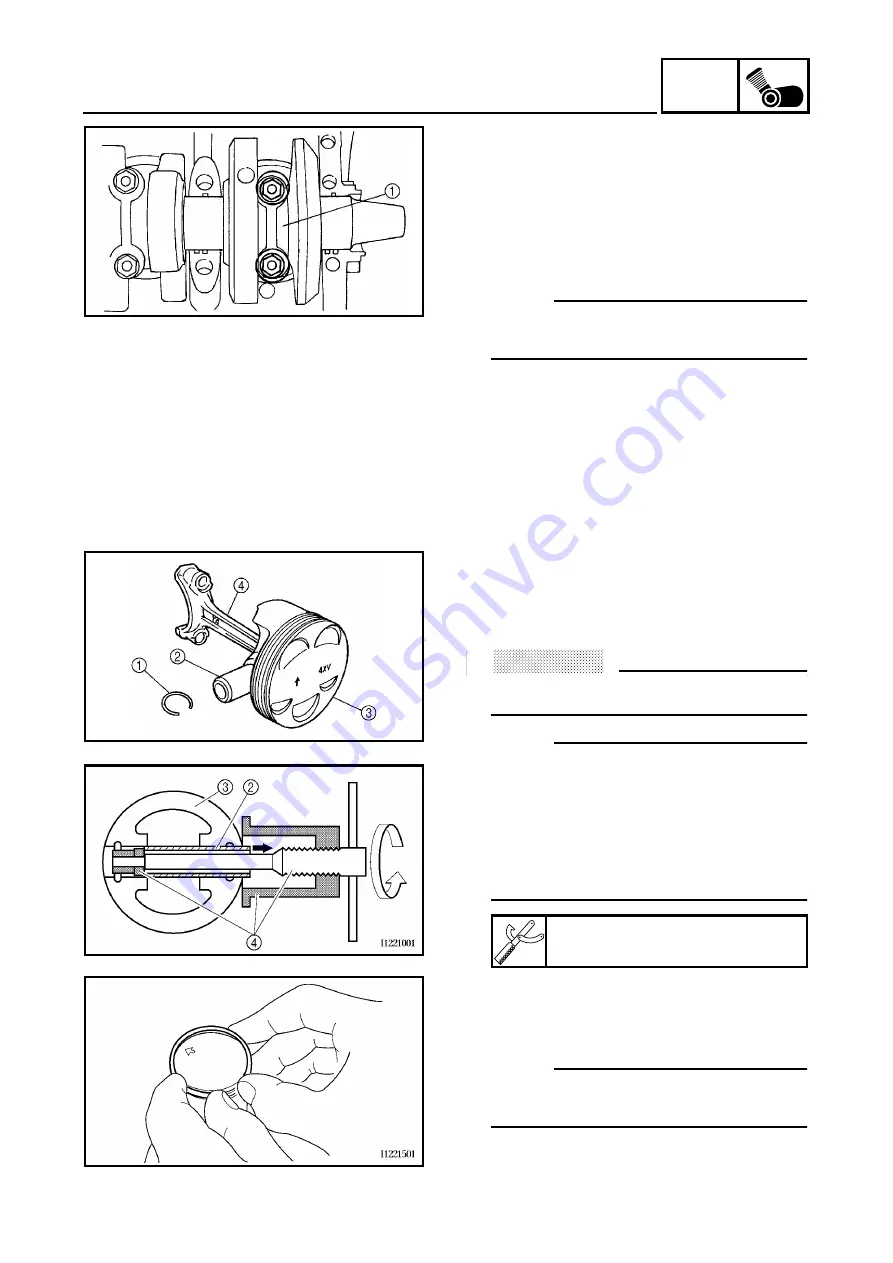 Yamaha YZF-R1 98 Service Manual Download Page 201