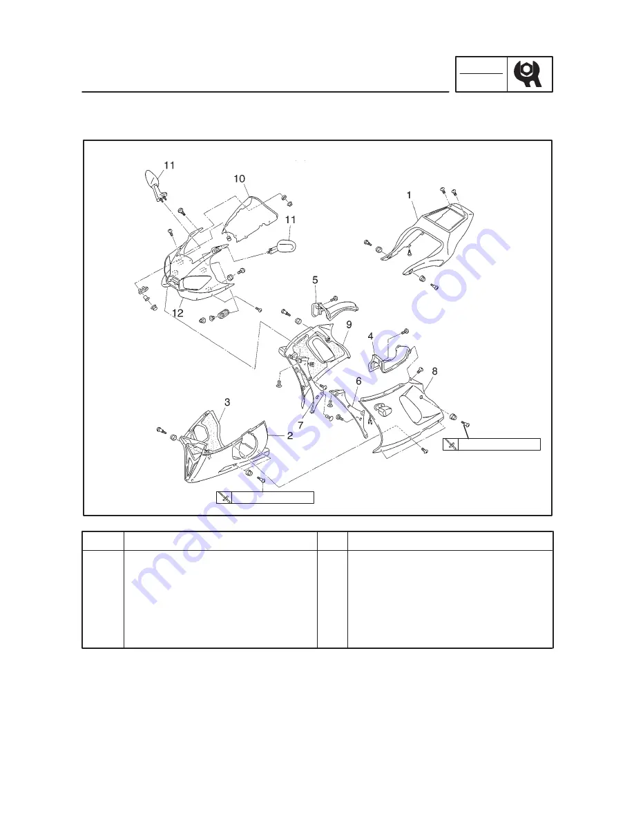 Yamaha YZF-R6 99 Service Manual Download Page 66