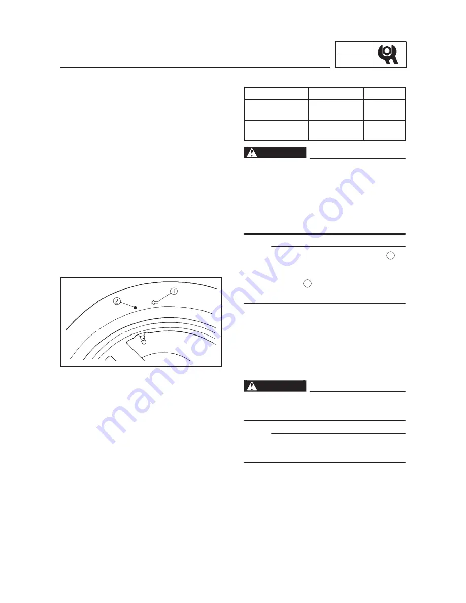 Yamaha YZF-R6 99 Service Manual Download Page 117