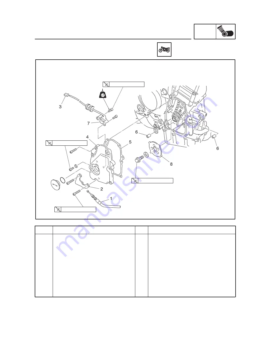 Yamaha YZF-R6 99 Service Manual Download Page 159