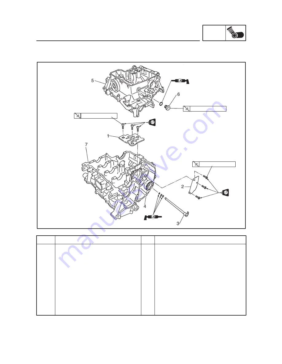 Yamaha YZF-R6 99 Service Manual Download Page 189