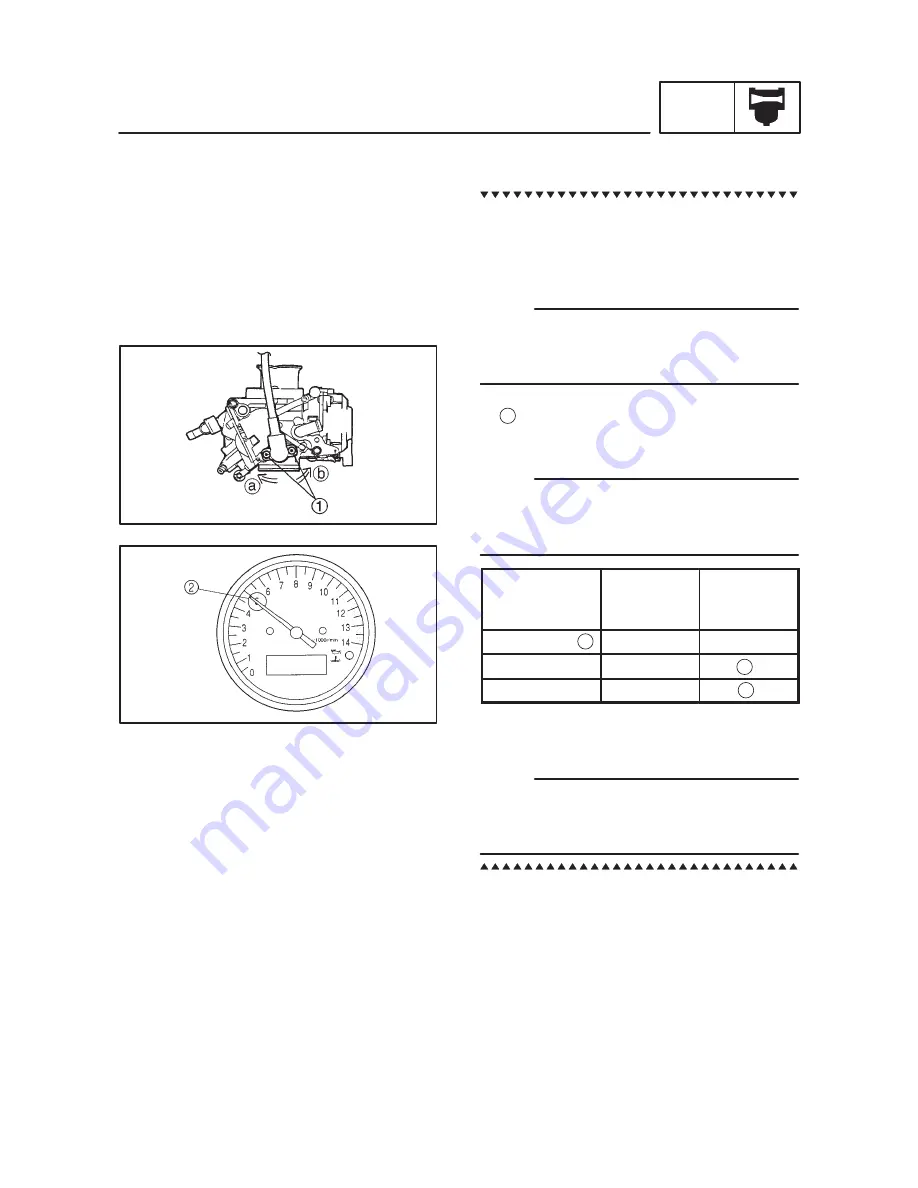 Yamaha YZF-R6 99 Service Manual Download Page 253