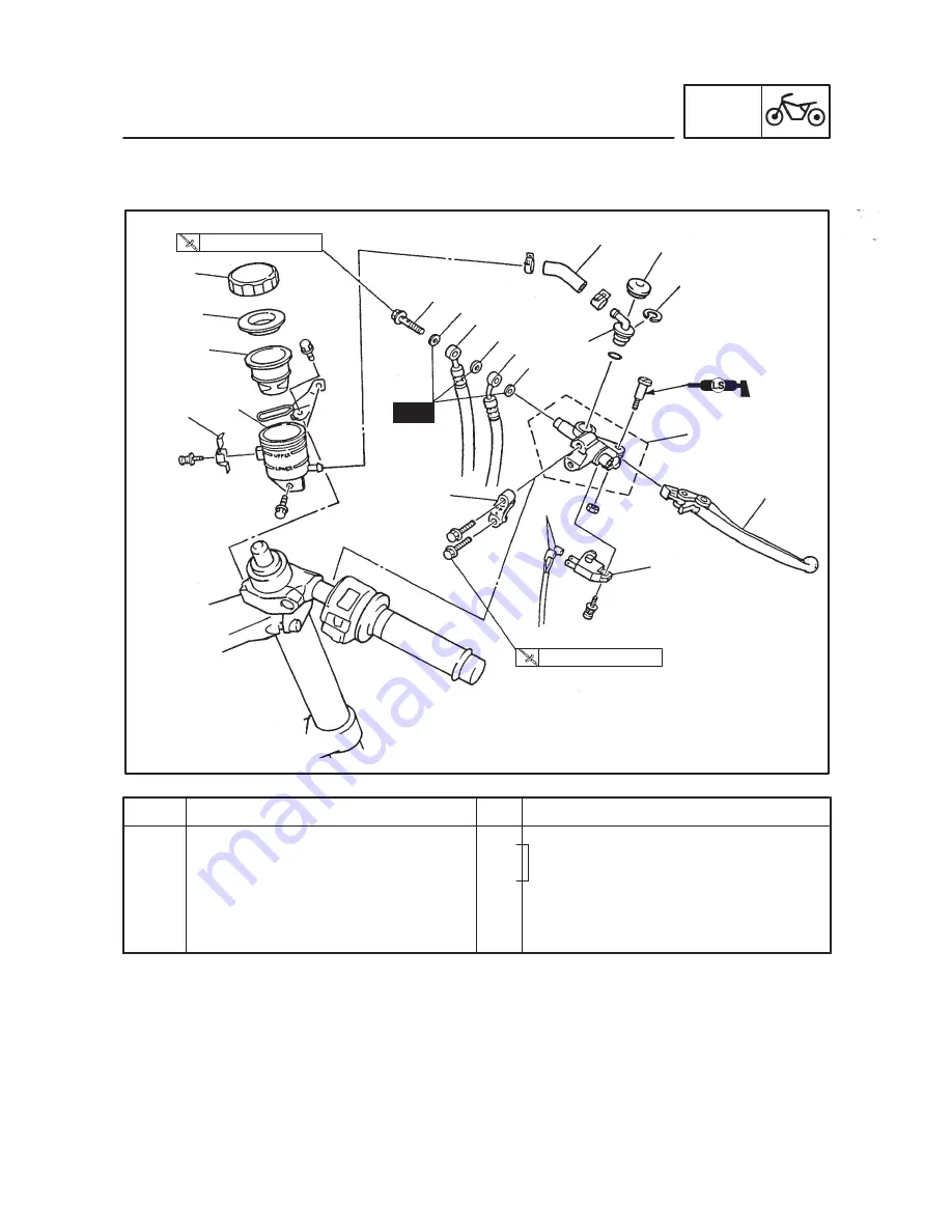 Yamaha YZF-R6 99 Service Manual Download Page 279