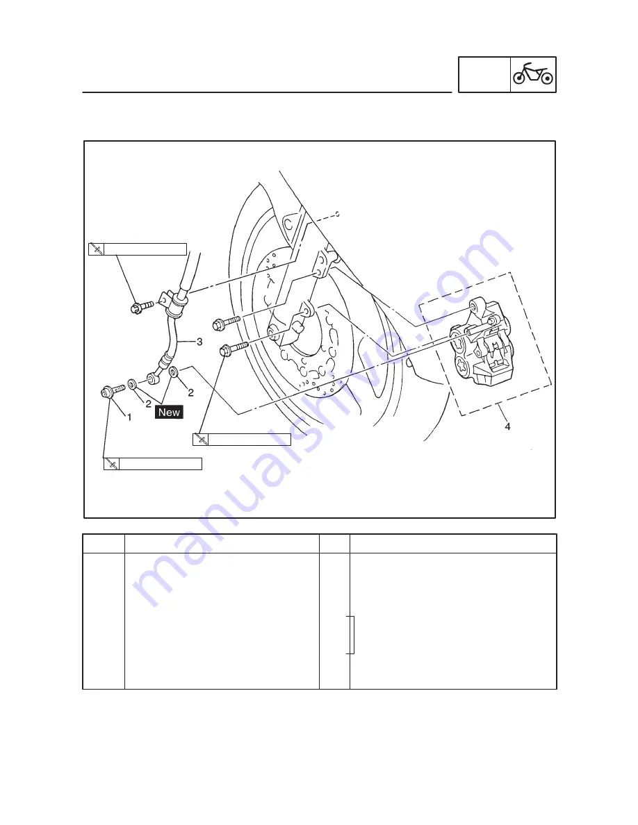 Yamaha YZF-R6 99 Service Manual Download Page 288