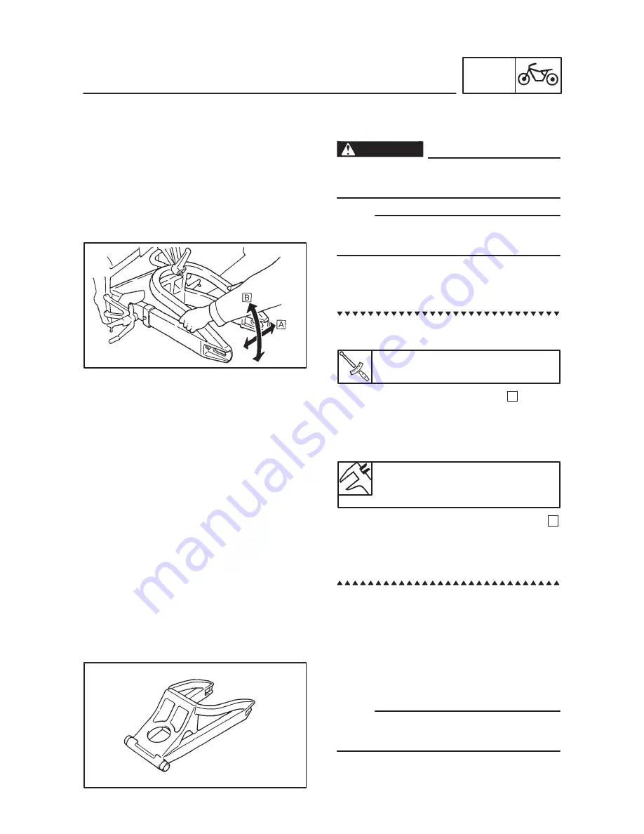 Yamaha YZF-R6 99 Service Manual Download Page 328