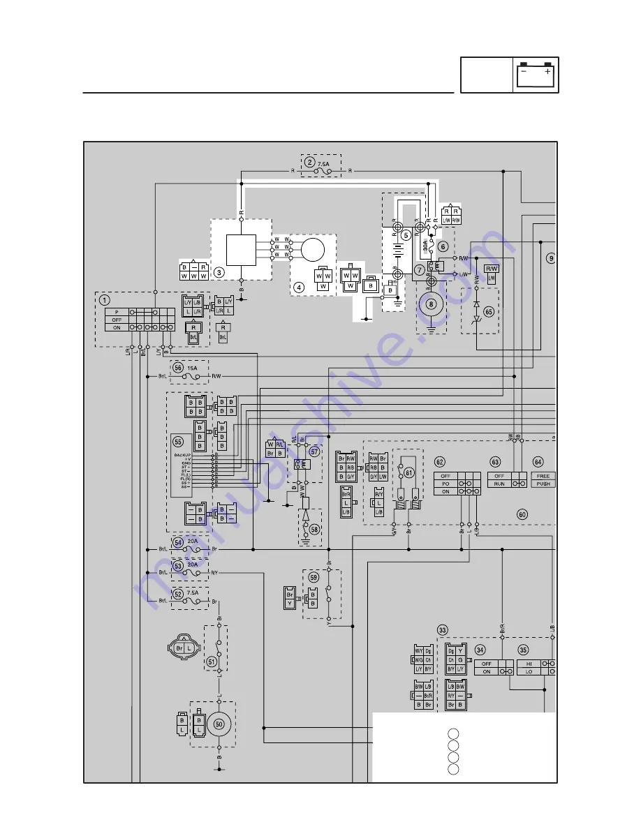 Yamaha YZF-R6 99 Service Manual Download Page 360