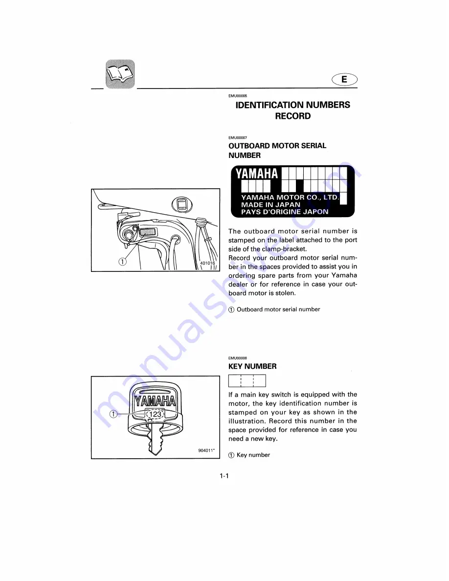 Yamaha Z150Y Owner'S Manual Download Page 10