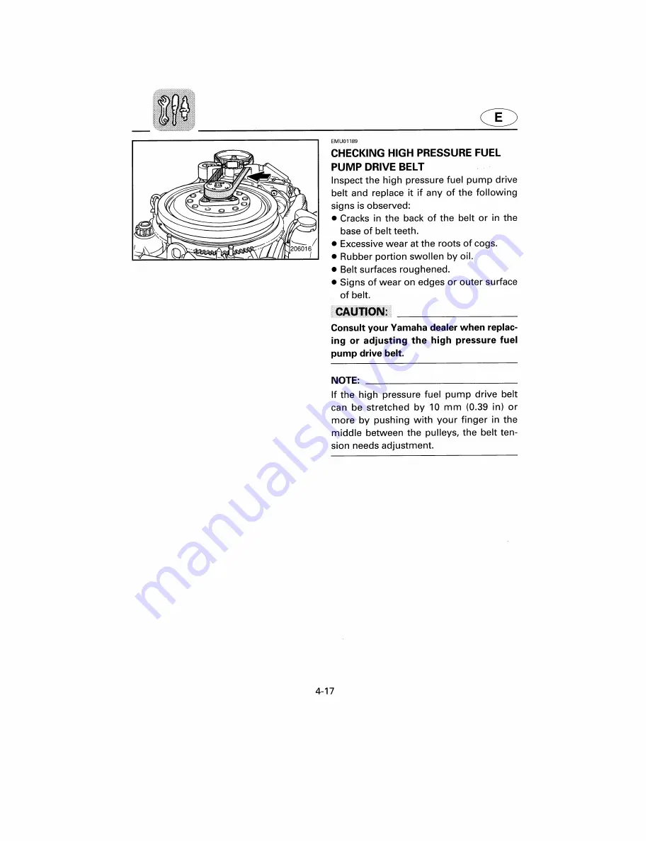 Yamaha Z150Y Owner'S Manual Download Page 86