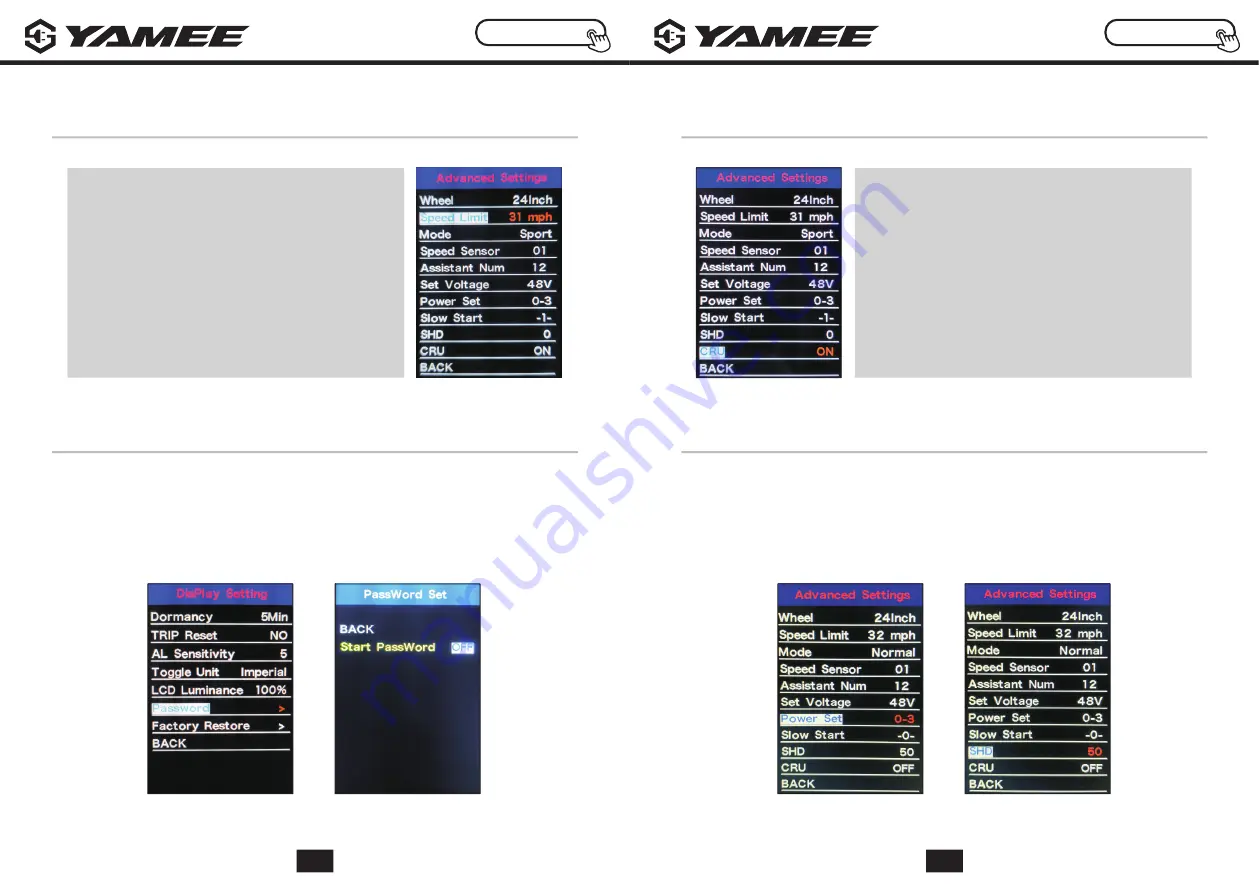 YAMEE Fat Bear Plus Product Manual Download Page 9