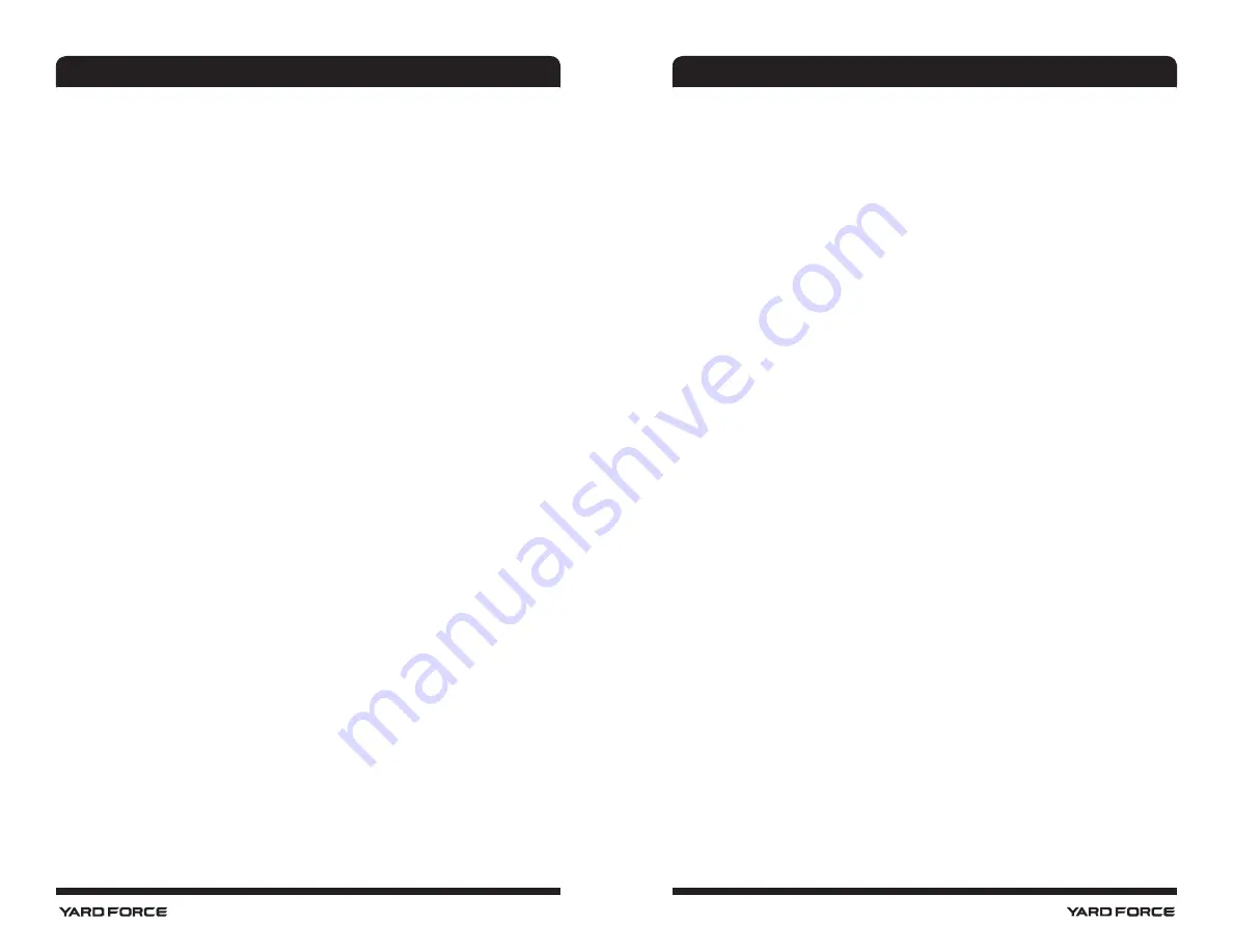 Yard force GR40 Original Instructions Manual Download Page 38