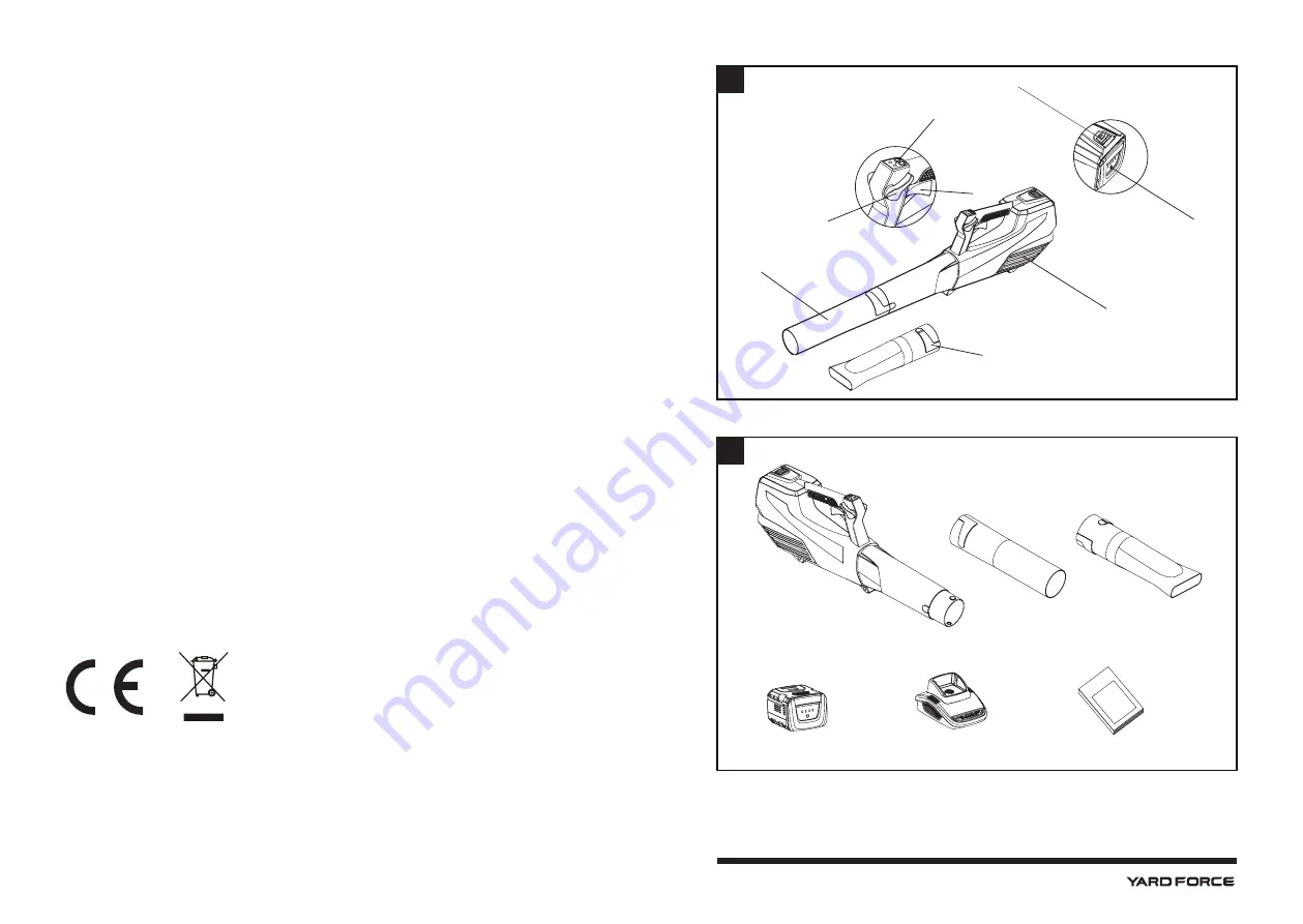 Yard force LB G18 Original Instructions Manual Download Page 2